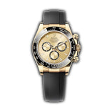 40mm 18k YG Ceramic Bezel Golden Dial Oysterflex NEW CALIBER