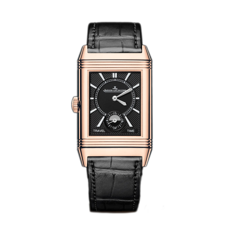28mm Duoface 18k Rose Gold Silver and Black Dial