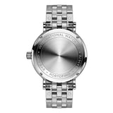 34mm Stainless Steel Blue Diamond Dial On Bracelet