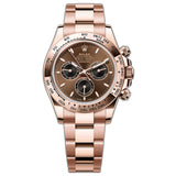 40mm 18k Everose Gold Chocolate Dial New Caliber