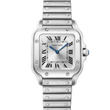 27mm Small Model Stainless Steel Bracelet Silver Dial