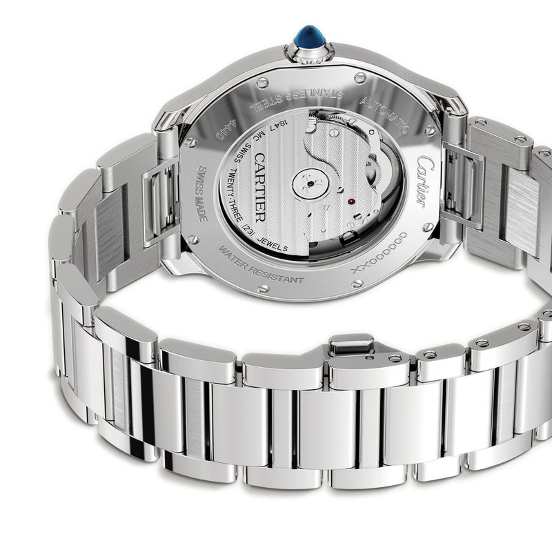 Santos De Cartier Watch - Large Model - Steel | Watches of Switzerland