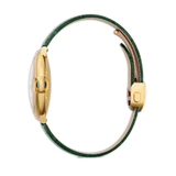 40mm 18k Yellow Gold Green Dial Green Strap Automatic