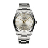 36mm No-Date Silver Index Dial