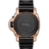44mm QuarantaQuattro Goldtech OroCarbo Black Dial