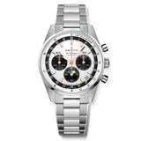 38mm El Primero Original Triple Calendar Steel White Panda Dial