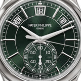 42mm Green Dial Chronograph Stainless Steel Bracelet