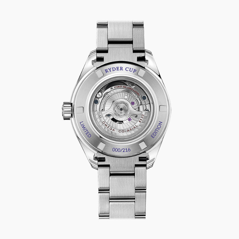 Aqua Terra Ryder Cup 150M Co‑Axial Master Chronometer 41mm Silver Dial