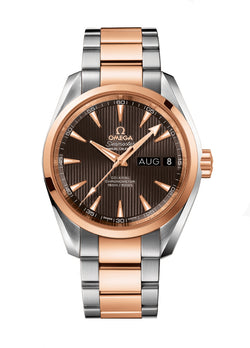 Aqua Terra 150m Co-Axial Chronometer Annual Calendar 39mm Grey Dial On Bracelet
