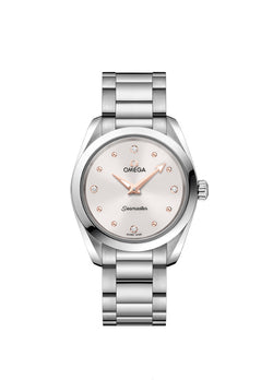 150 M Ladies 28mm Stainless Steel Shimmer White Dial