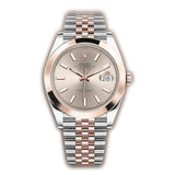 41mm Steel & Everose Sundust Index Dial Jubilee Bracelet