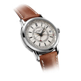 40mm Steel Silver Dial Weekly Calendar