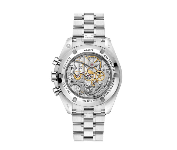 Moonwatch Professional 42mm Exhibition Sapphire Case Back On Bracelet