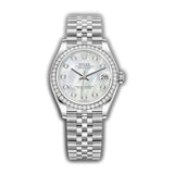 31mm Diamond Bezel MOP Mother of Pearl Diamond Dial Jubilee Bracelet