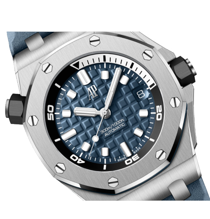 Diver Stainless Steel 42mm Blue Dial