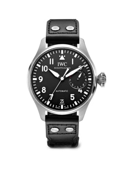 Big Pilot 7 Day Power Reserve Stainless Steel 46mm Black Dial