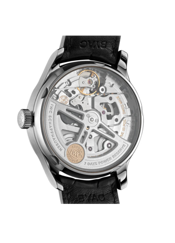 Automatic 7-Day 42mm Power Reserve Black Arabic Dial