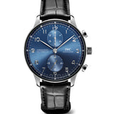 Chronograph Steel 41mm Blue Sunburst Dial