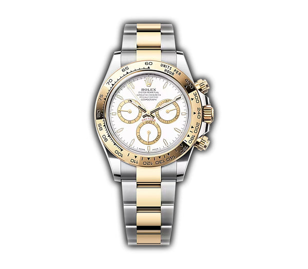 40mm 18k Steel and Yellow Gold White Dial Caliber 4131