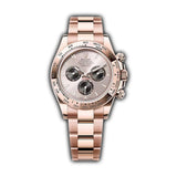 40mm 18k Everose Gold Sundust Bright Black Dial New Caliber