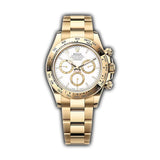 40mm 18k Yellow Gold White Dial on Bracelet New Caliber 4131