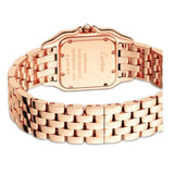 27mm Medium 18k Rose Gold Diamond Bezel
