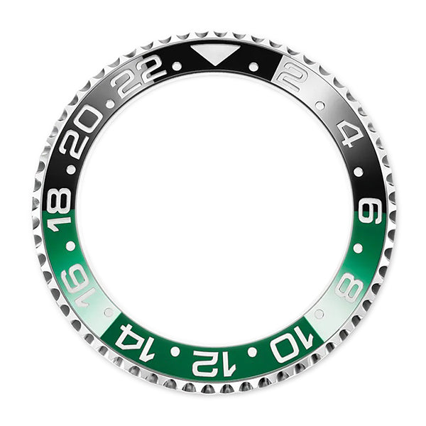 40mm Lefty Sprite Black & Green Ceramic Bezel Jubilee Bracelet