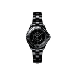 Ceramic Black Dial 33mm Diamond Bezel Bracelet Automatic