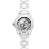 Ceramic White Diamond Dial 38mm On Bracelet Automatic