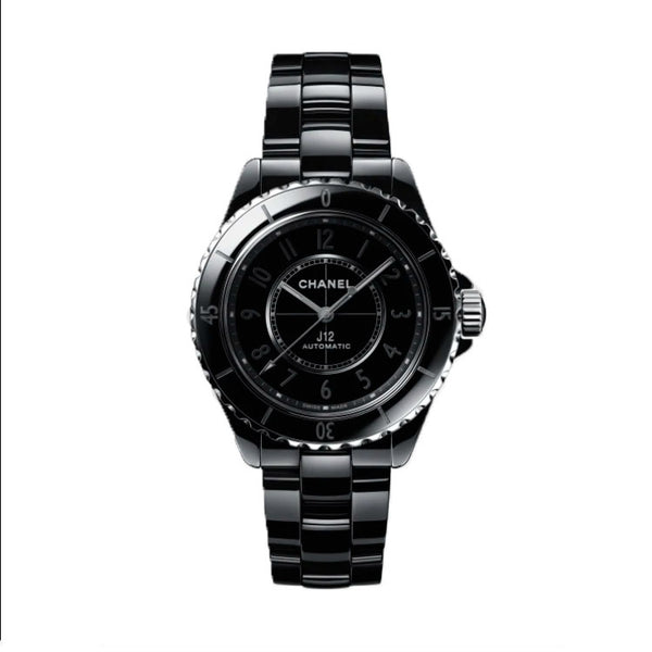 Ceramic Black Lacquered Dial 38mm On Bracelet Automatic