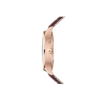 40mm Geographic 18k Rose Gold Silver Dial