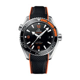 44mm Planet Ocean 600m Steel Black and Orange