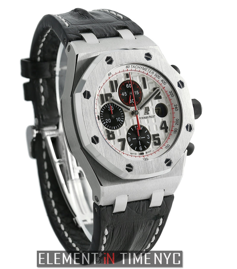 Chronograph Stainless Steel Panda Dial 42mm