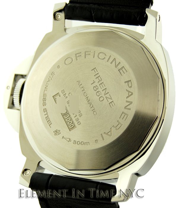 44mm Stainless Steel Black Dial