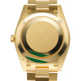 40mm 18k Yellow Gold President Champagne Baguette Diamond Dial