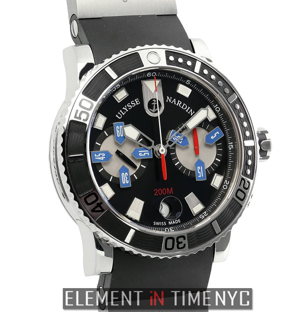 Chronograph Stainless Steel Black Dial 43mm 2015