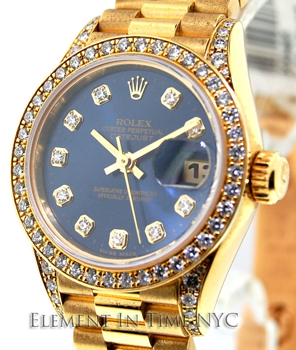 26mm President Factory Diamonds