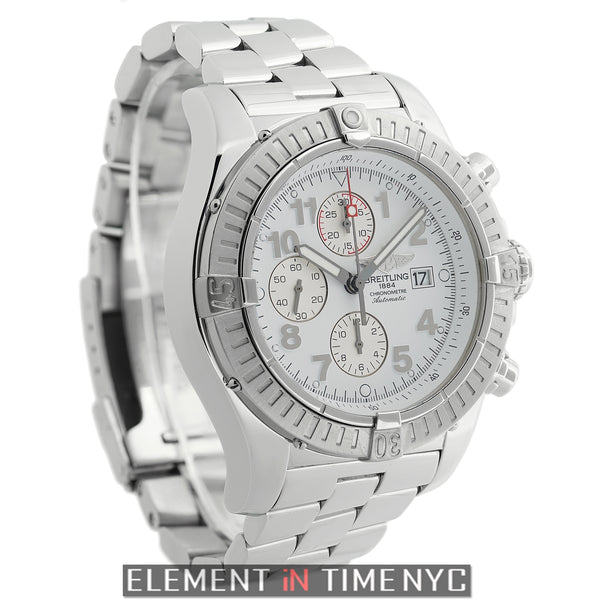 Chronograph Steel 48mm White Dial 2007