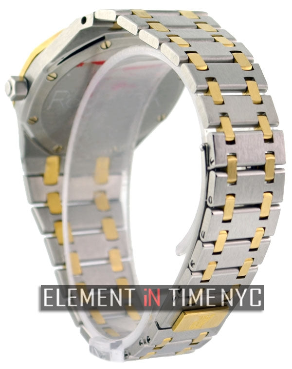 Vintage Date 2-Tone 18k Yellow Gold/ Stainless Steel