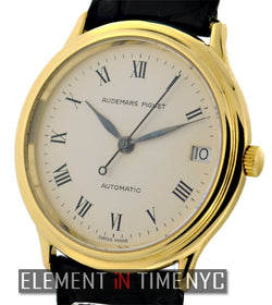 Vintage Dress Watch 18k Yellow Gold