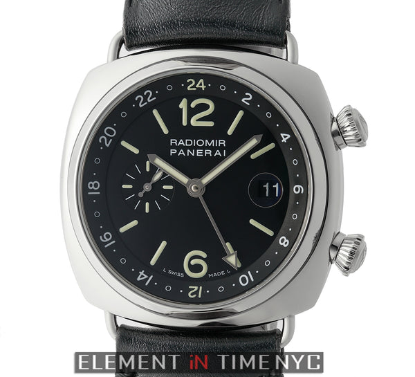 GMT Steel Black Dial JLC Based Movement G Series 2004