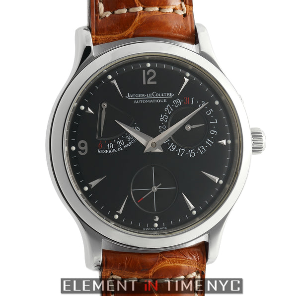 Reserve de Marche Stainless Steel 37mm Black Dial