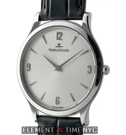 Master Ultra Thin Manual Wind 34mm Silver Dial Deployment