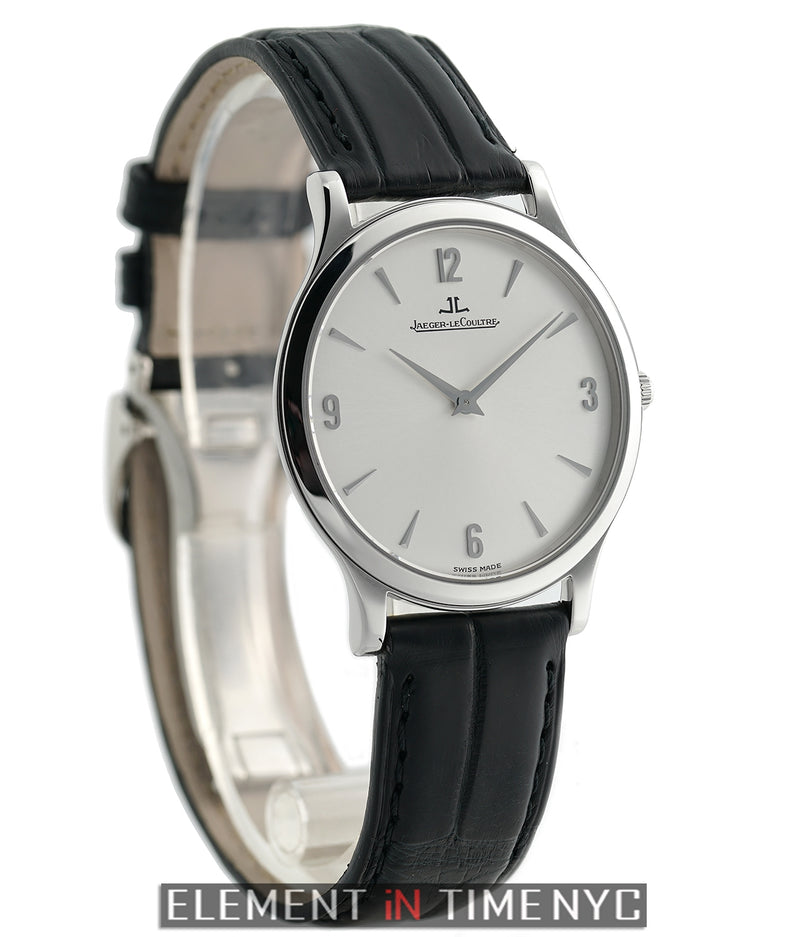 Master Ultra Thin Manual Wind 34mm Silver Dial Deployment