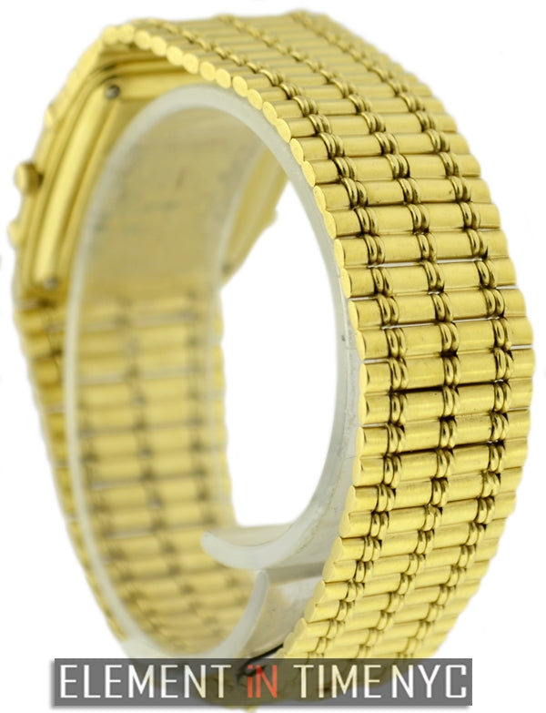 Bamboo Dress Watch 18k Yellow Gold