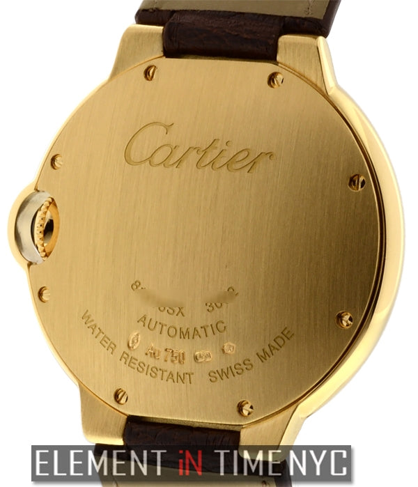Mid-Size 36mm 18k Yellow Gold Automatic