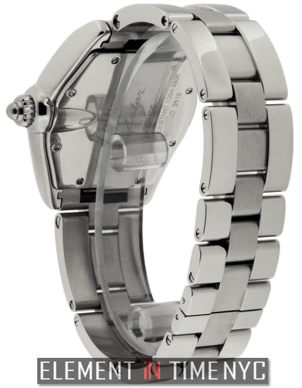 Roadster Large 37mm Stainless Steel Silver Dial