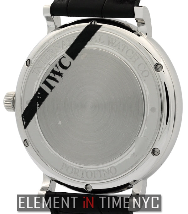 Portofino Date Steel Silver Dial 40mm