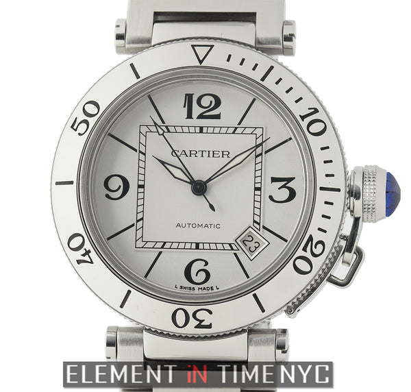 Pasha Seatimer Stainless Steel 40mm Silver Dial Automatic 2008