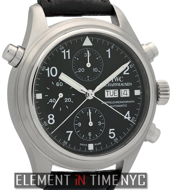Pilot Double Chronograph Stainless Steel 42mm